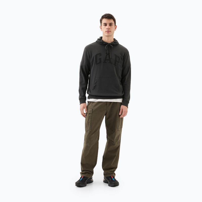 Мъжки суитшърт GAP Heritage French Terry Logo moonless night 2