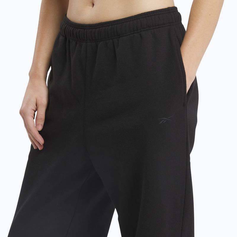 Дамски потници Reebok Lux Fleece Sweatpants black 4