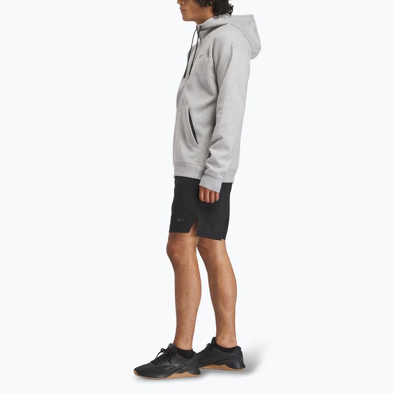 Мъжки суитшърт Reebok Athlete Hoodie medium grey heather 2