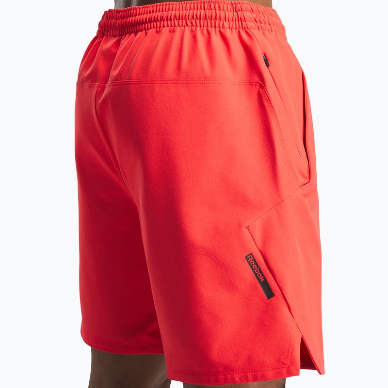 Мъжки шорти за тренировка Reebok Athlete Strenght energy red 4