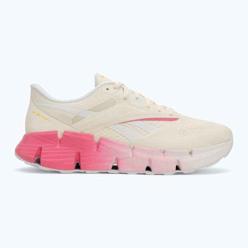 Reebok Zig Dynamica 5 дамски обувки за бягане vintgchalk/white/trupink 2