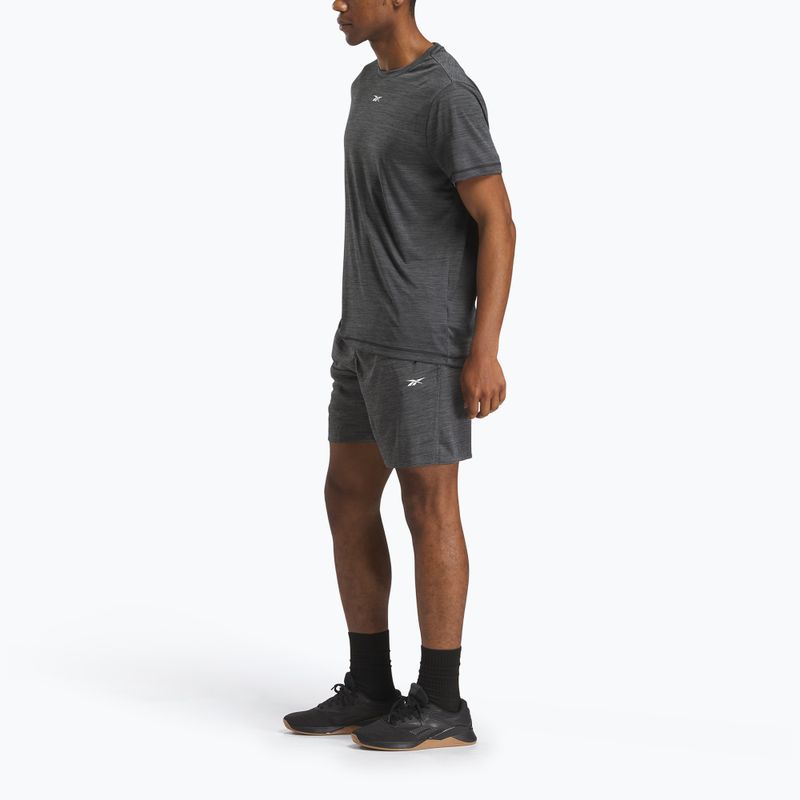 Мъжки шорти Reebok Id Train Melange Knit black 2