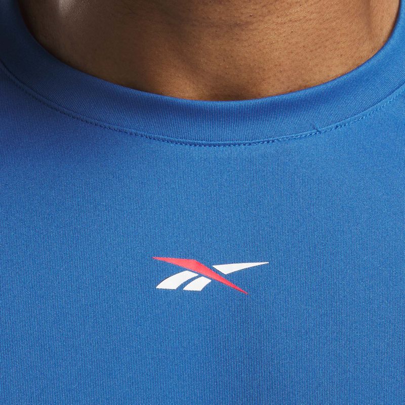 Мъжки потник Reebok Id Train Energy Tech Tee с дълъг ръкав twilight blue 4
