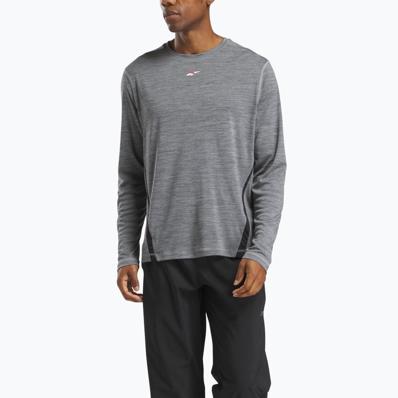 Мъжки потник Reebok Id Train Energy Tech Tee сив 1 тренировъчен с дълъг ръкав