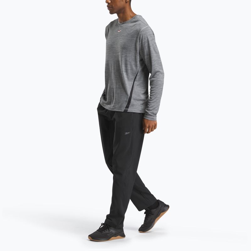 Мъжки потник Reebok Id Train Energy Tech Tee сив 1 тренировъчен с дълъг ръкав 2