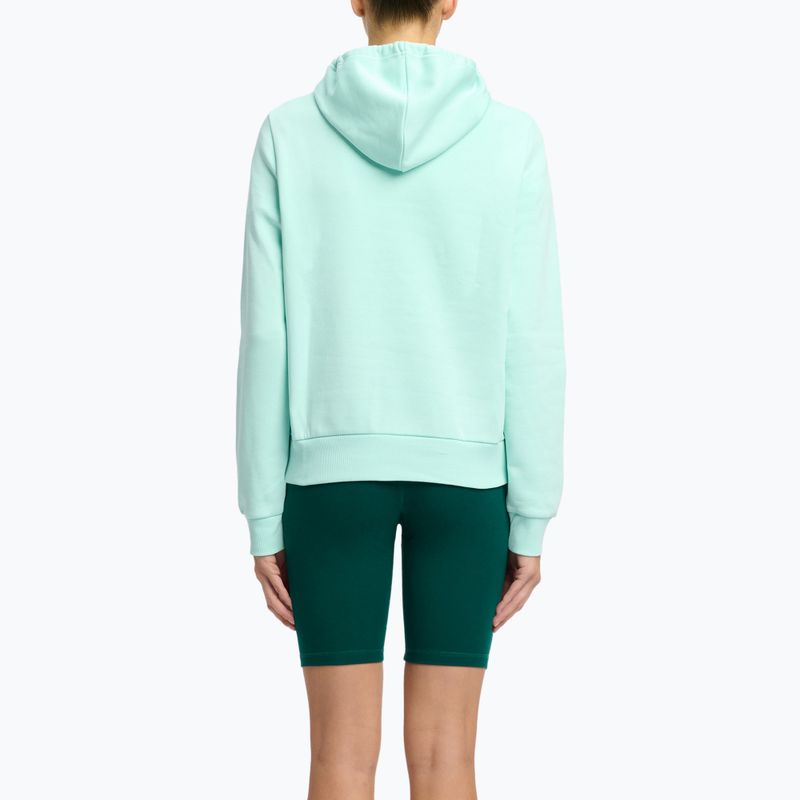 Дамски суитшърт Reebok Identity Big Logo Fleece Crew aqua 3