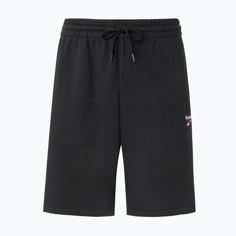 Мъжки тренировъчни шорти Reebok Identity Small Logo Fleece black/white/vector red 5