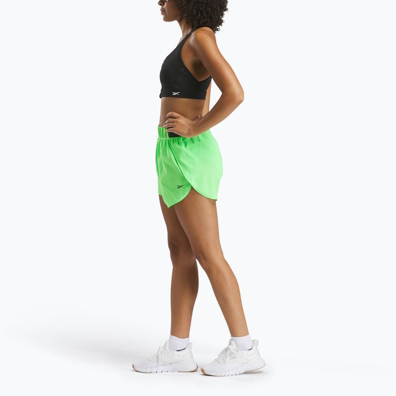 Тренировъчни шорти за жени Reebok Speed solar lime 2