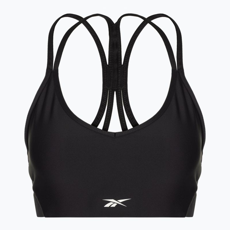 Сутиен за тренировки Reebok Lux Low Impact Bra black