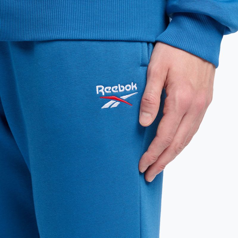 Панталони Reebok Identity Small Logo Fleece Jogger twilight blue 4