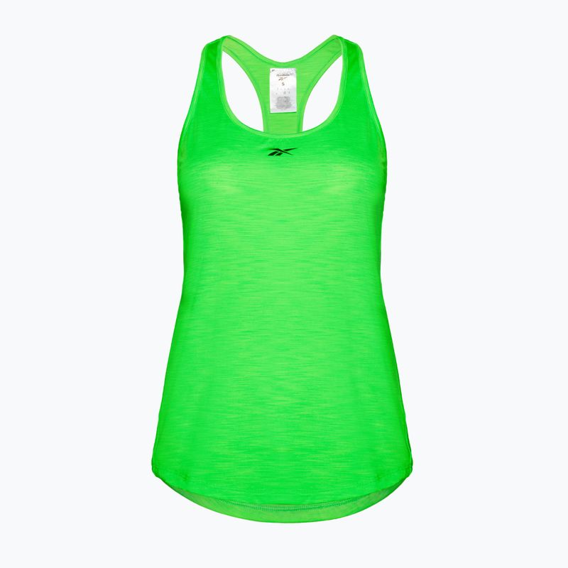 Дамска тренировъчна тениска Reebok Rbk-Chill Atletic Tank solar lime