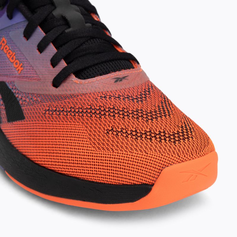 Обувки за тренировка Reebok Nano X5 ftw white/flash orange/royal purple 7