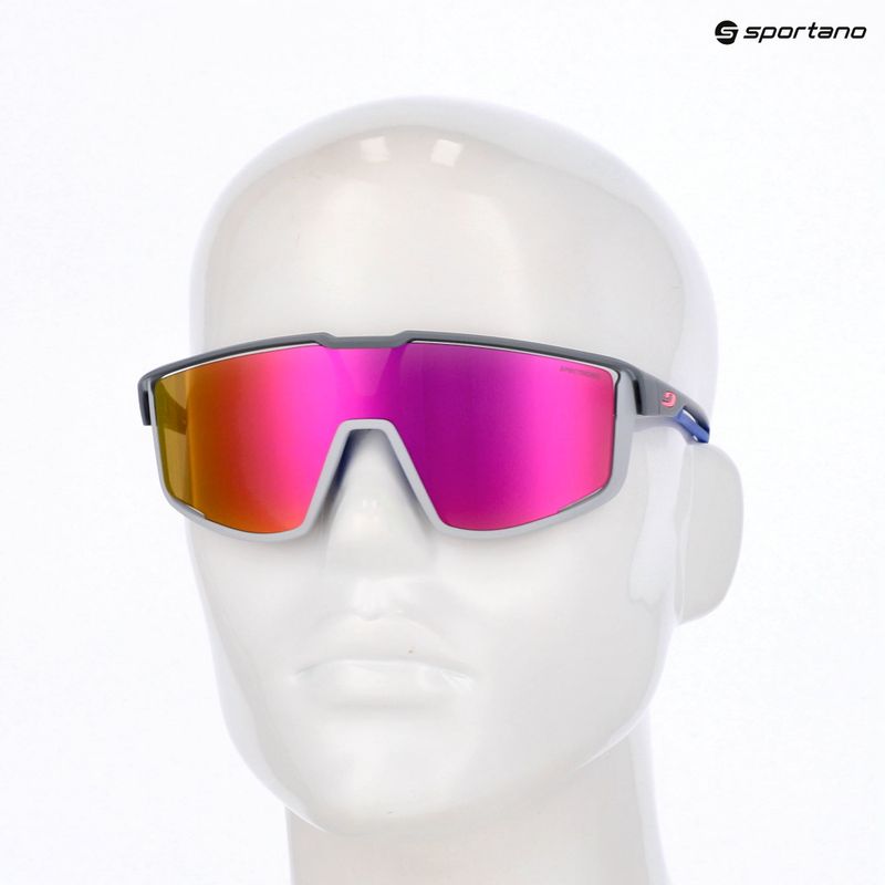 Слънчеви очила Julbo Fury Spectron matt тъмно сиво/сиво/синьо/многопластово розово 7