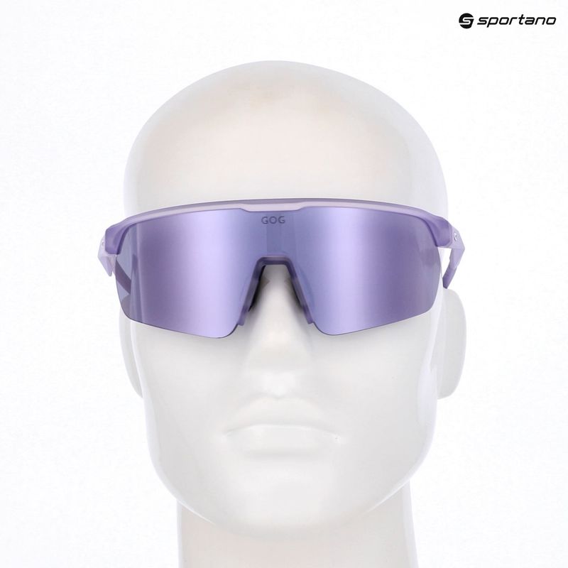 Слънчеви очила GOG Hervor cristal purple/purple reflex purple 5