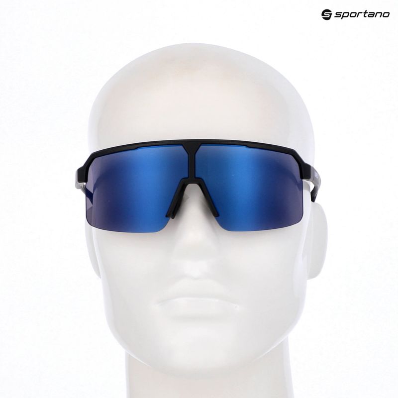 Слънчеви очила UVEX Ramp black matt/mirror blue 7