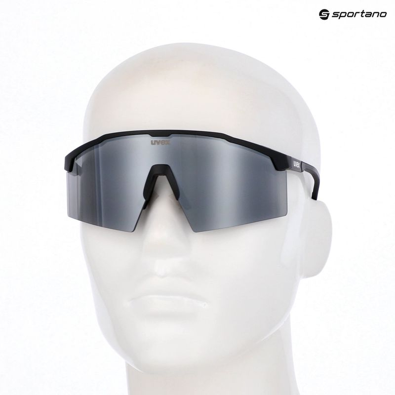 Слънчеви очила UVEX Flowline black matt/mirror silver 7