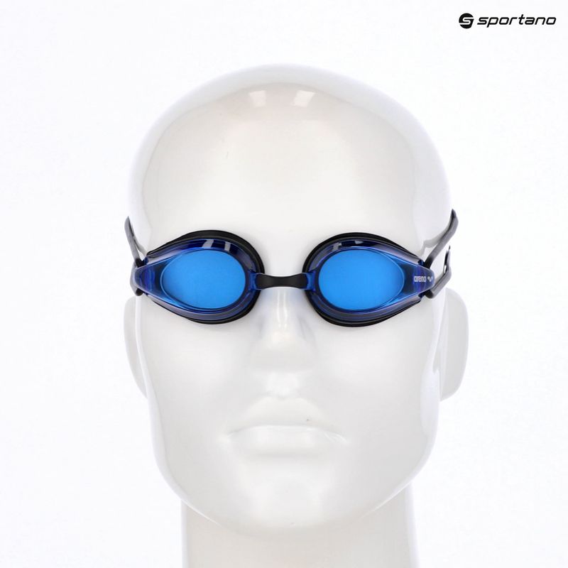 Очила за плуване arena Tracks black/blue/black 3