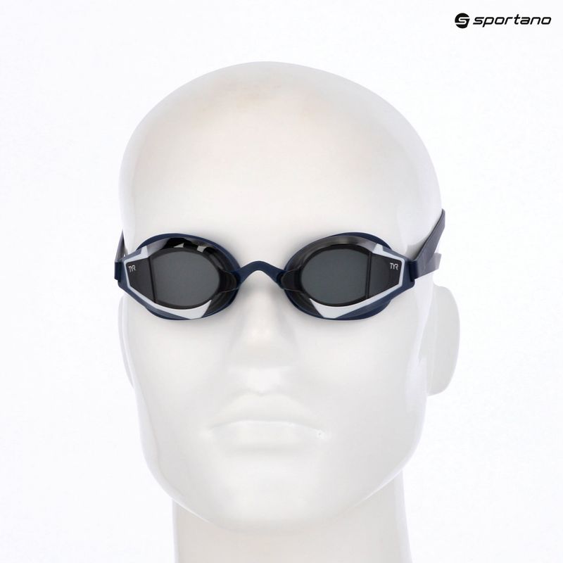 Очила за плуване TYR Stealth-X Race smoke/navy/navy 3