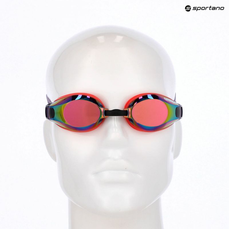 Очила за плуване Arena Zoom X-Fit Mirror copper/bright coral/plum 9