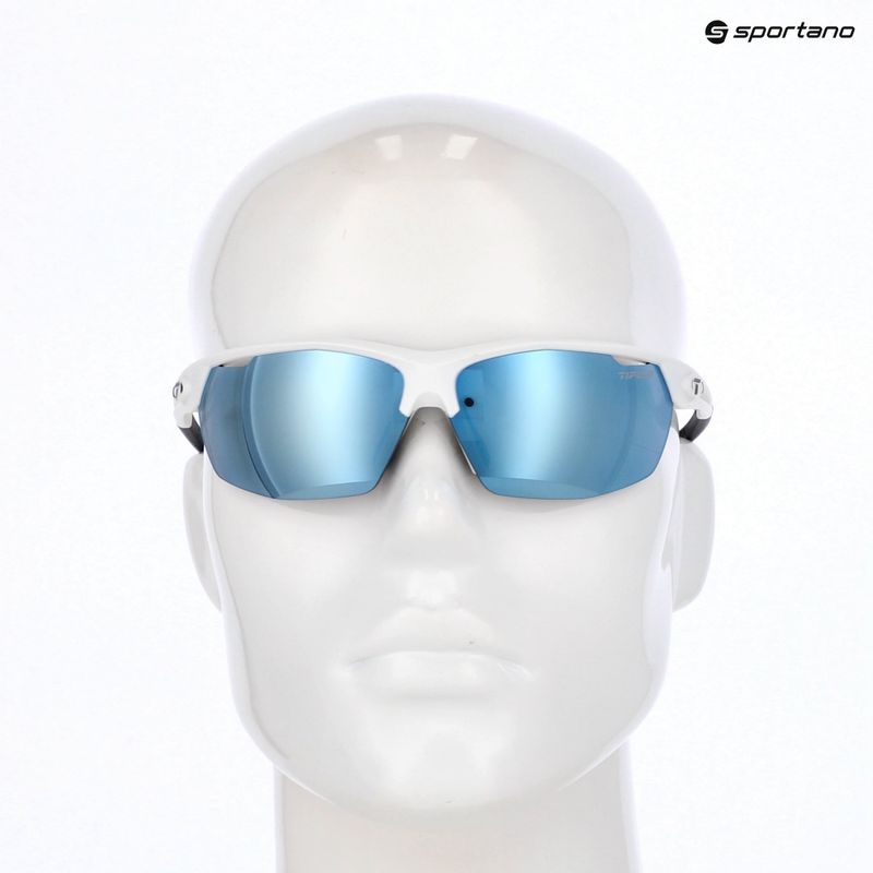 Слънчеви очила Tifosi Navar matte white/smoke bright blue mirror 9