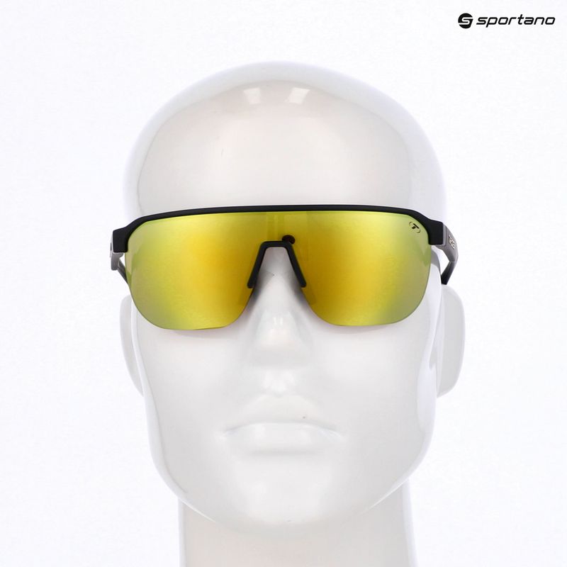 Слънчеви очила Tifosi Sanctum SL matte black/smoke yellow mirror 4