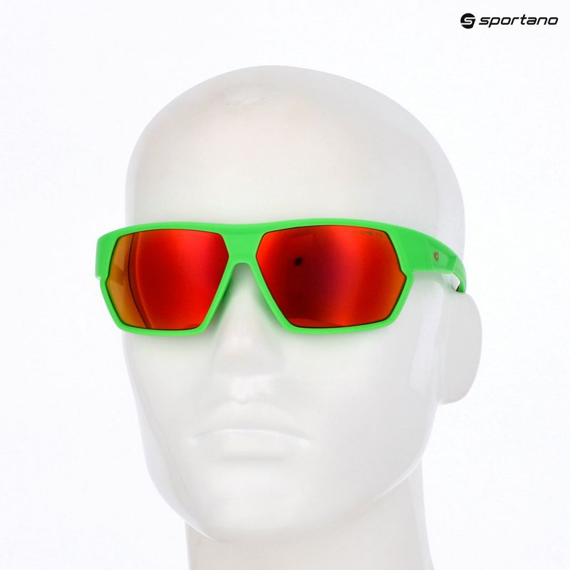 Слънчеви очила GOG Zonda matt neon green/red 12