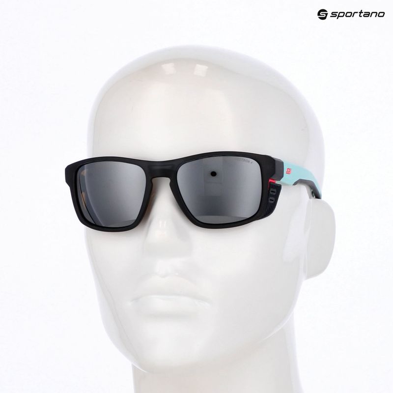 Слънчеви очила Julbo Shield M Spectron полупрозрачни черни/светлосини/розови 9