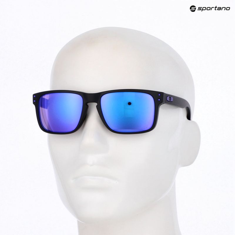 Слънчеви очила Oakley Holbrook matte black/prizm violet 13