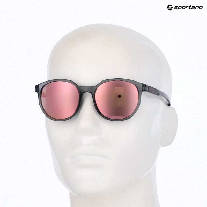 Слънчеви очила UVEX LGL 54 smoke/mirror pink 11