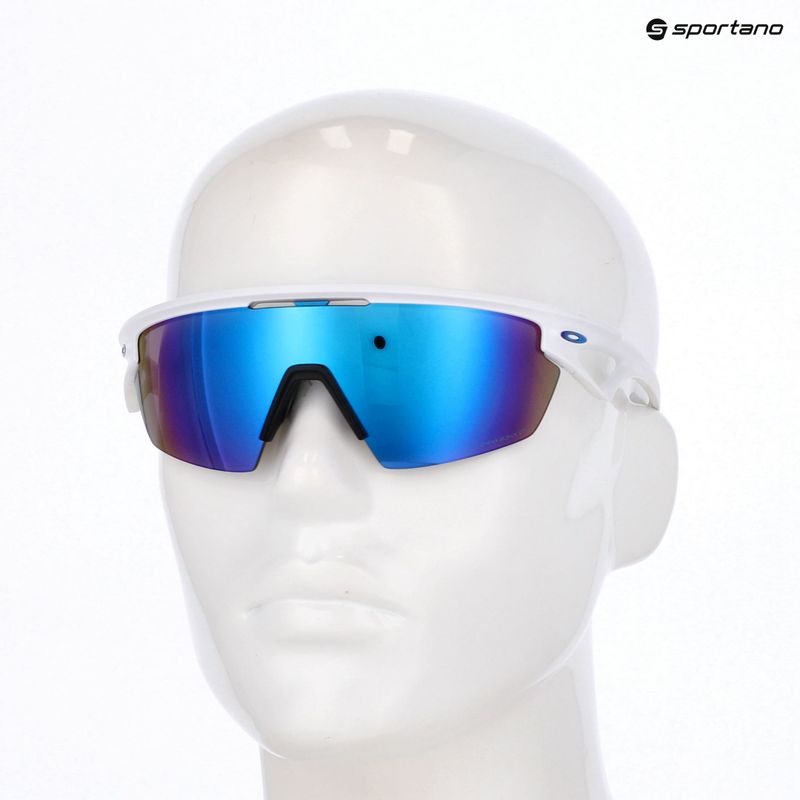 Слънчеви очила Oakley Sphaera matte white/prizm sapphire polarized 9