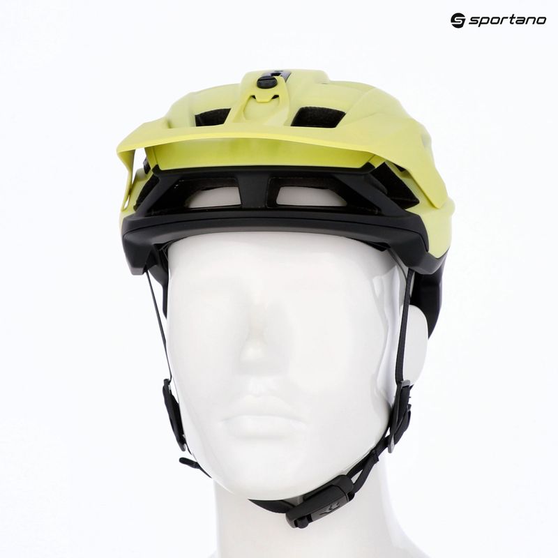 Велосипедна каска Fox Racing Speedframe Pro Backfade lime 7