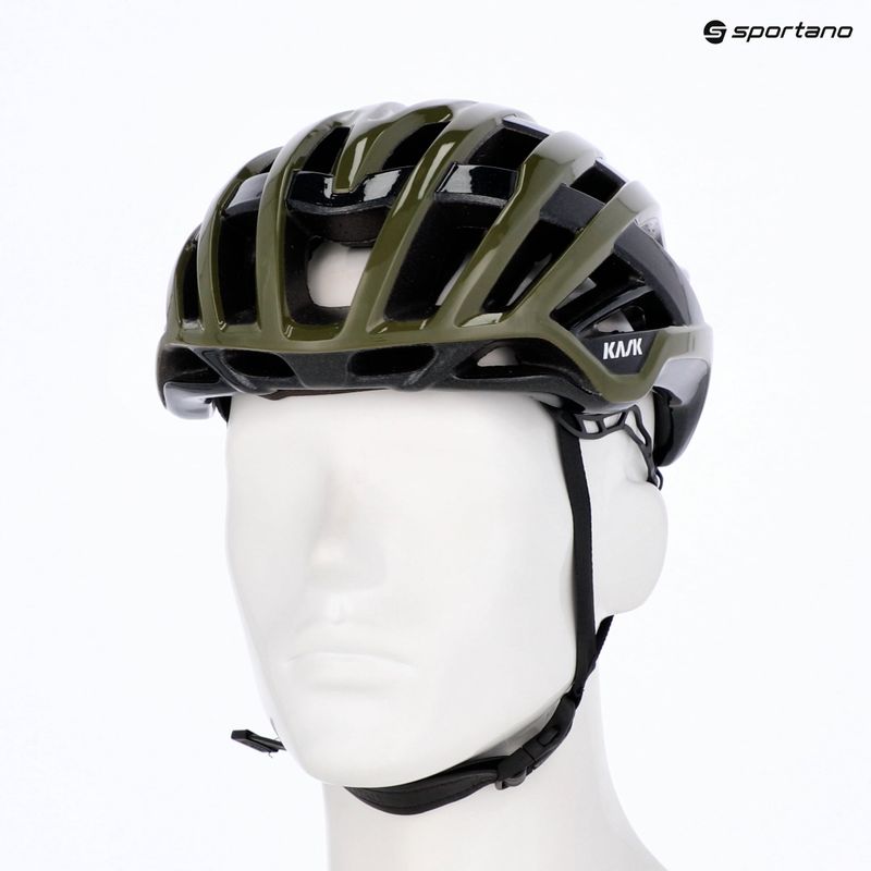 Велосипедна каска KASK Valegro olive green 17