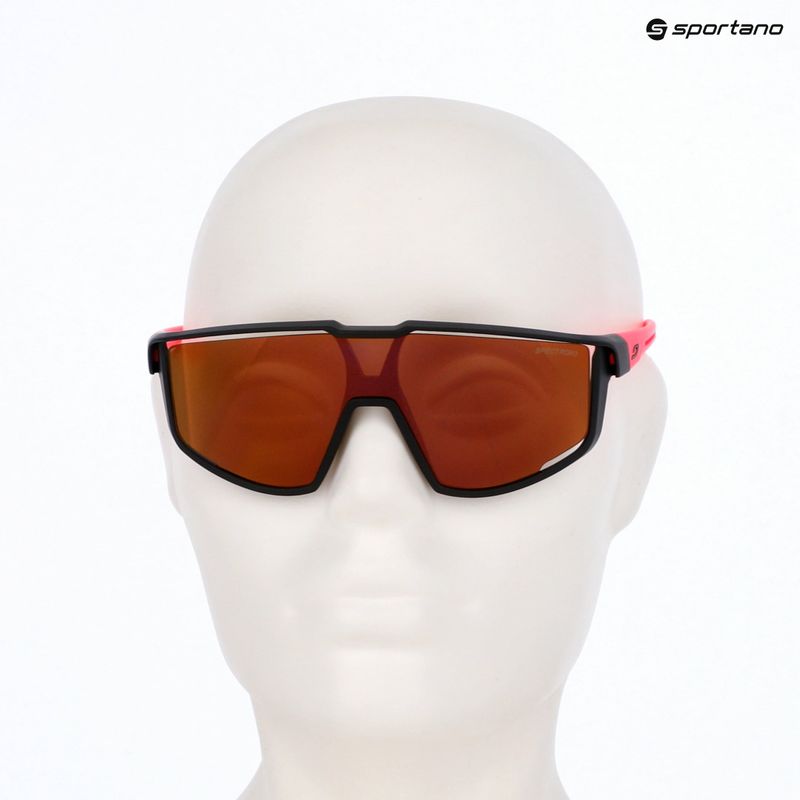 Детски слънчеви очила Julbo Fury Junior Spectron matt black/pink/pink flash 5
