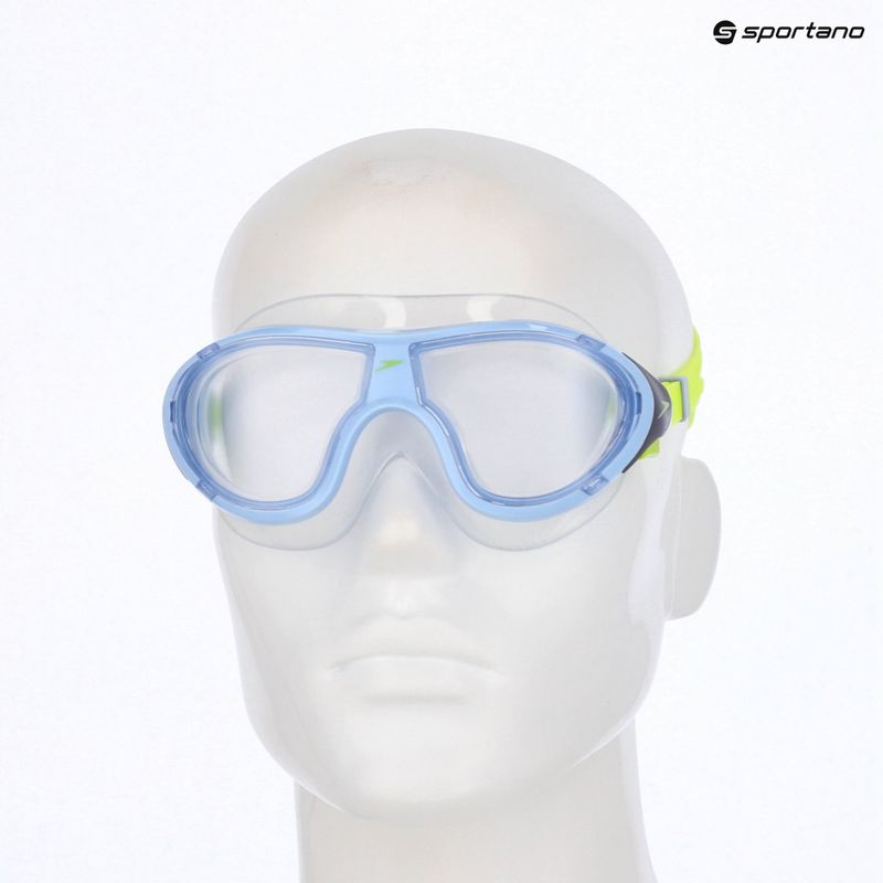 Детска маска за плуване Speedo Biofuse 2.0 pale purple/clear 9