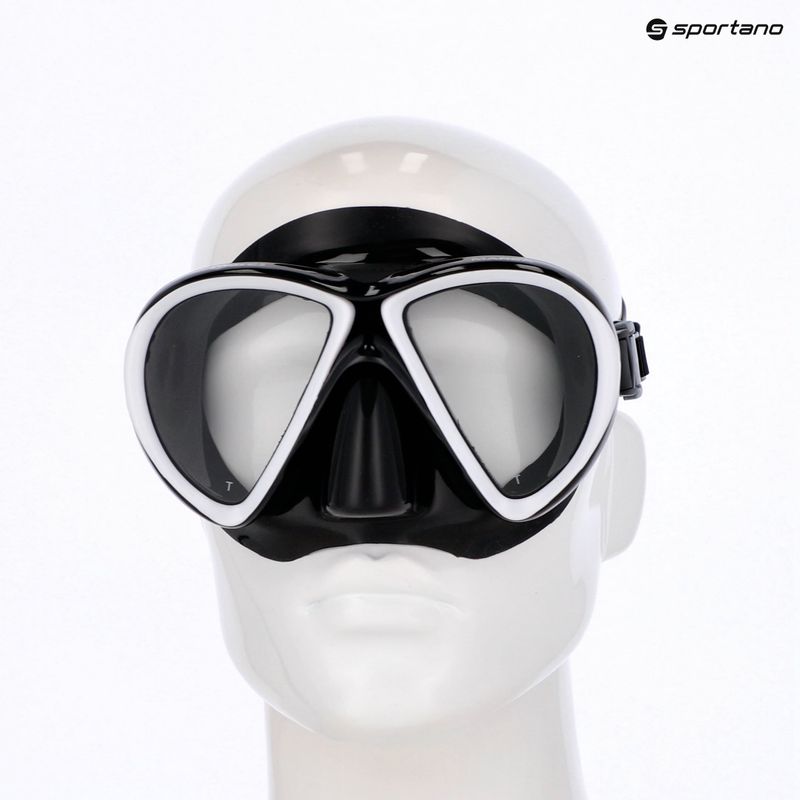 Маска за гмуркане Mares Marea black/white/black 3