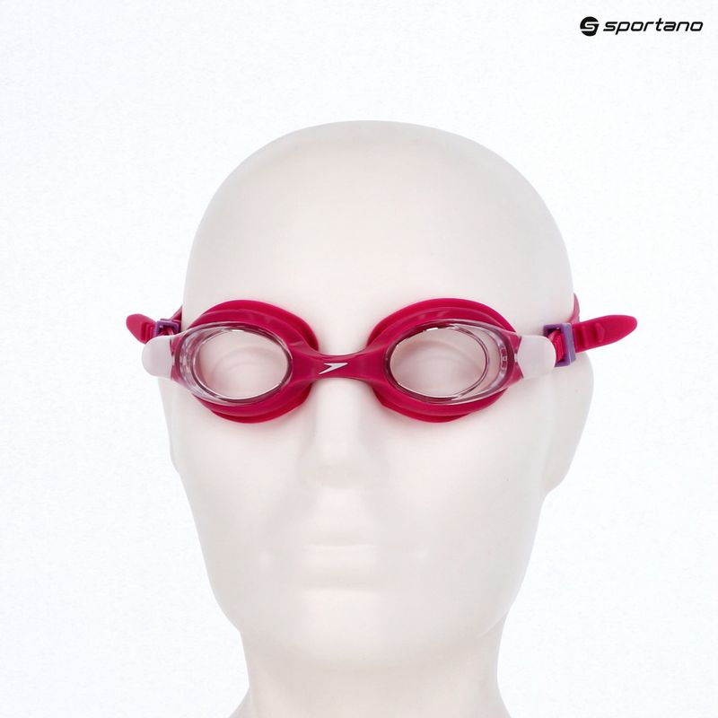 Детски очила за плуване Speedo Skoogles blossom/electric pink/clear 3
