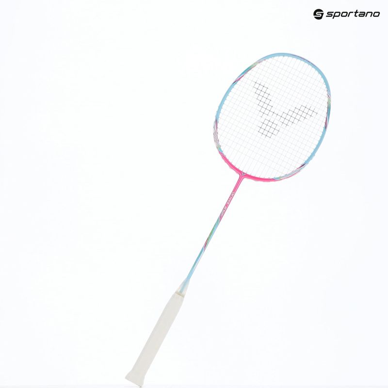 Ракета за бадминтон VICTOR DriveX 6SP QM fluorescent rose-red/light blue 5