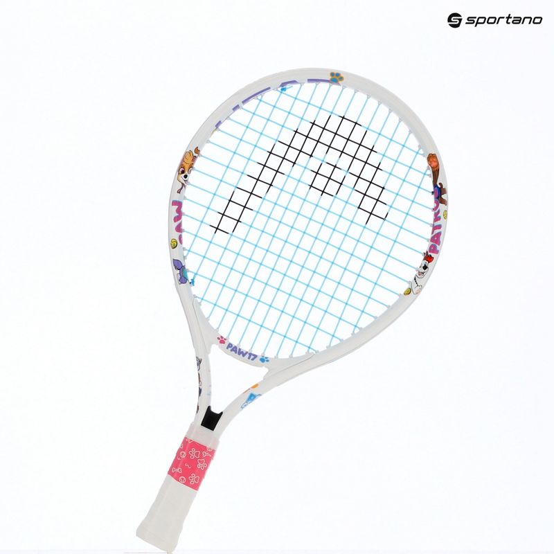 Детска тенис ракета HEAD Paw 17 white 13