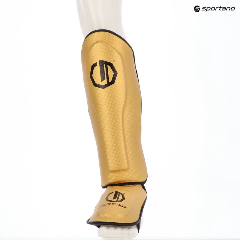 Протектори за пищял и стъпало Octagon Legion Kevlar gold 5
