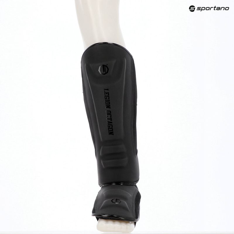 Протектори за пищял и стъпало Octagon Legion Enforcer black 12