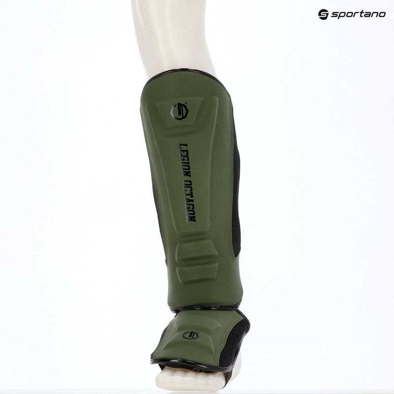 Протектори за пищял и стъпало Octagon Legion Enforcer dark green 6