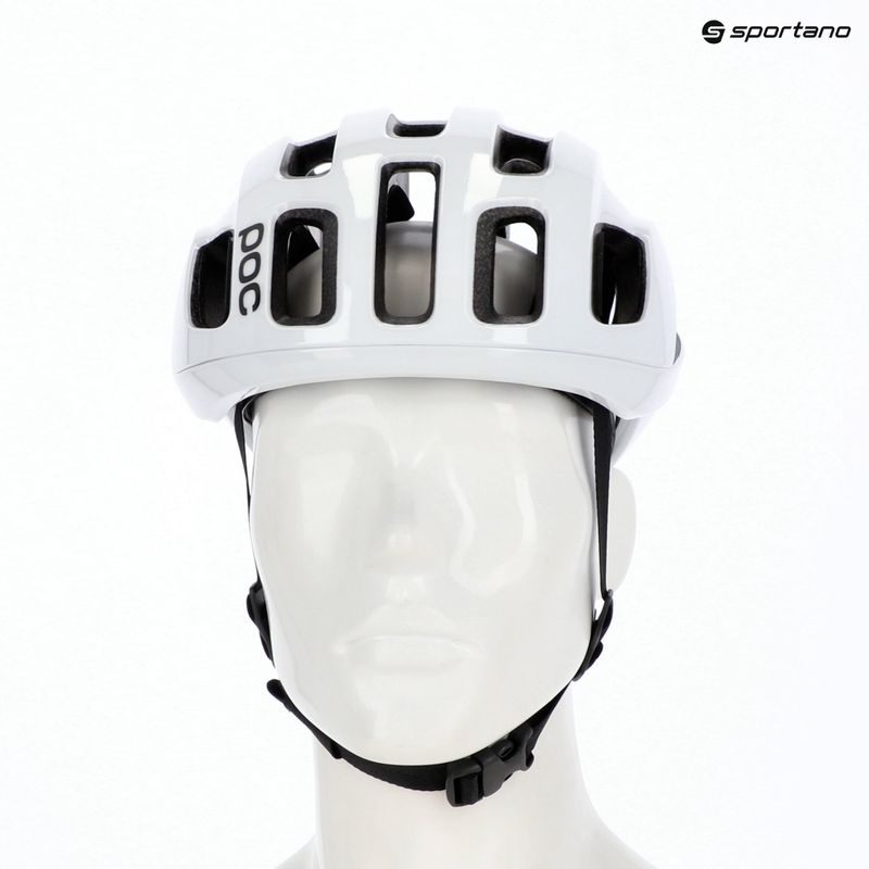 Велосипедна каска POC Ventral Air MIPS hydrogen white/uranium black matt с лого 6