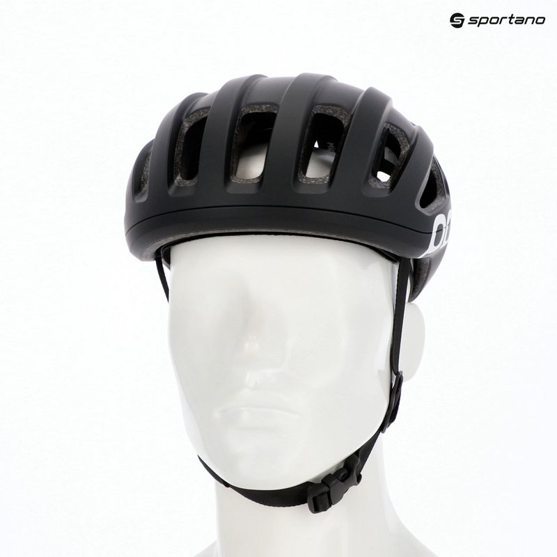 Велосипедна каска POC Amidal uranium black matt/hydrogen white 6