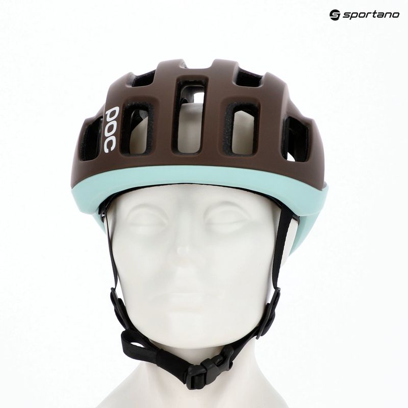 Велосипедна каска POC Ventral Air MIPS bronzite brown matt/lazurite blue matt 6