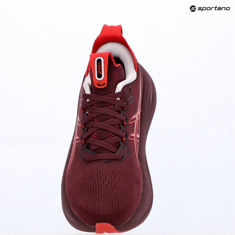 Дамски обувки за бягане ASICS Gel-Nimbus 28 beniimo purple/speed red 16