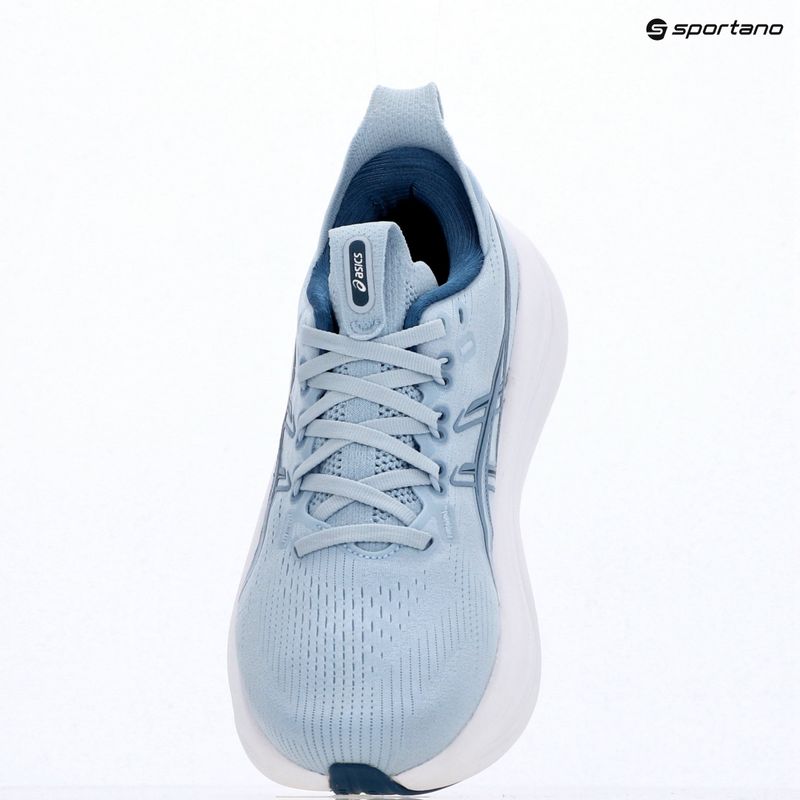 Дамски обувки за бягане ASICS Gel-Nimbus 28 solid air/calm indigo 16