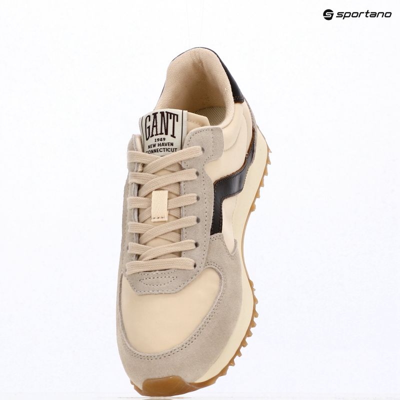 Дамски обувки GANT Beja beige/dark brown 16