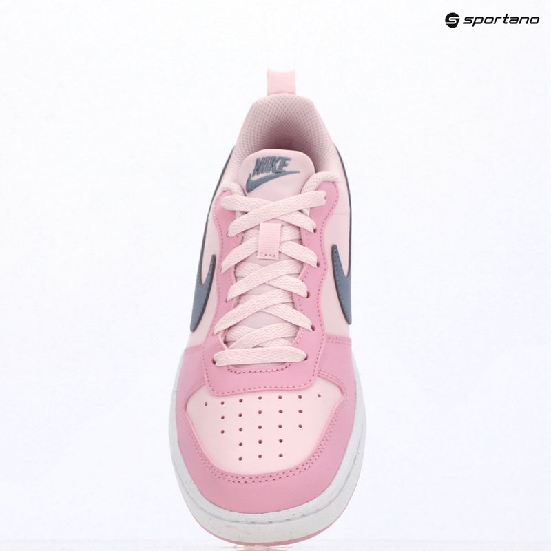 Обувки Nike Court Borough Low Recraft pink foam/pink rise/white/ashen slate 16