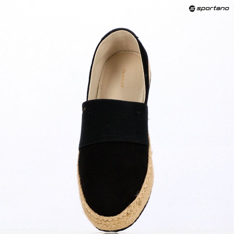 Дамски еспадрили GANT Raffiaville black 16