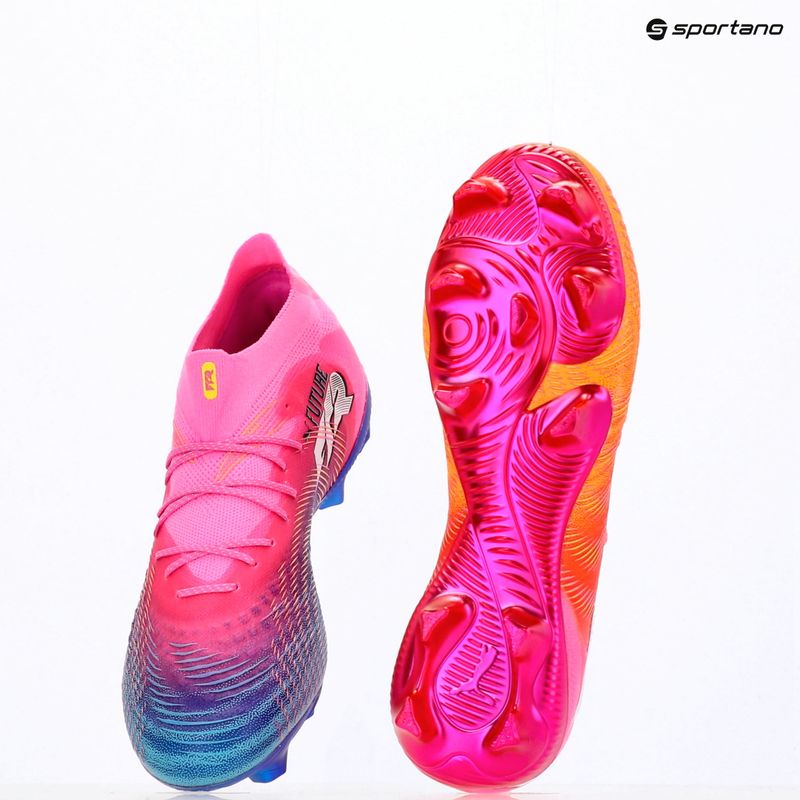 Футболни обувки PUMA Future 9 Ultimate FG poison pink/puma wht/sun stream/bright aqua/puma blk 15